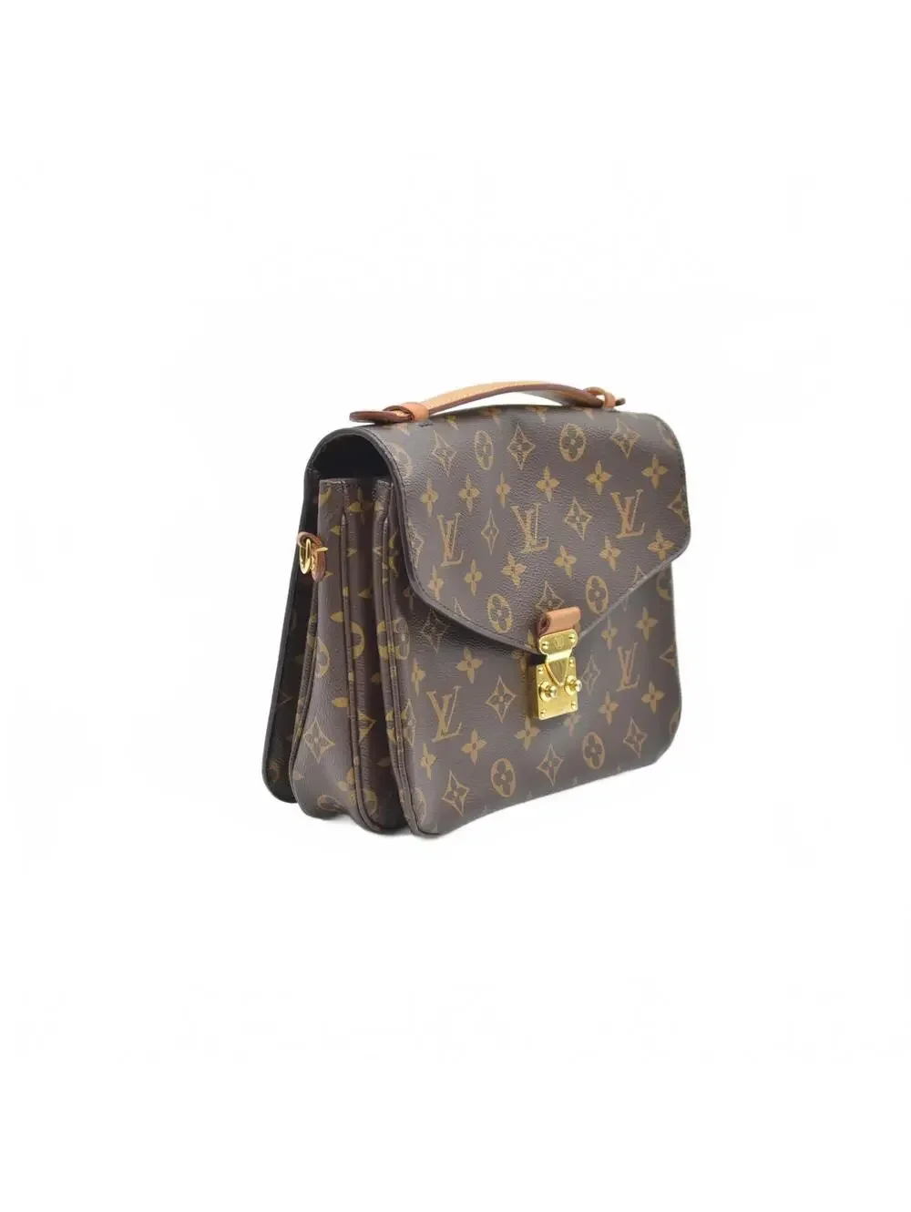 $2750 Louis Vuitton Monogram Pochette Metis PL1138